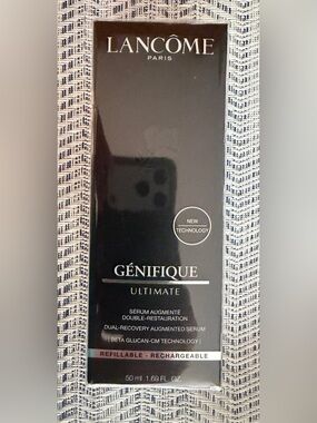 Sealed Lancôme Génifique Ultimate Serum - Black Packaging 1 oz